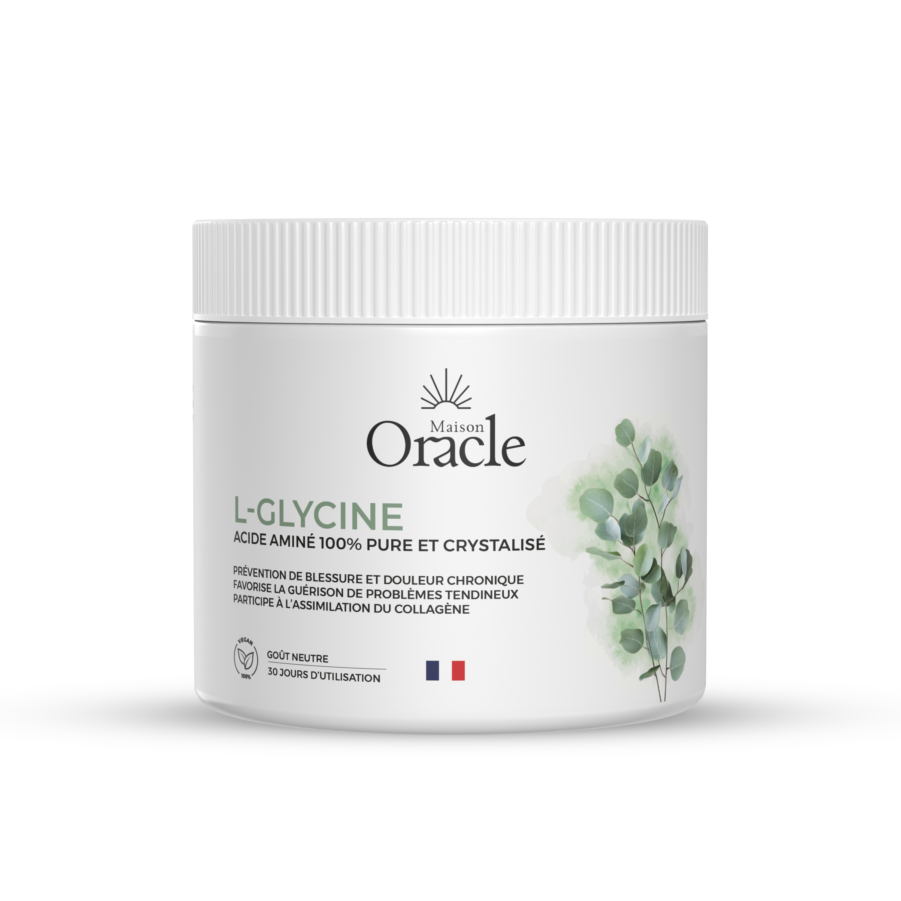 L-Glycine – Récuperation cellulaire et musculaire, sommeil